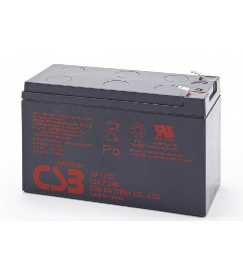 CSB Battery 12 V 7.2 AH - Model : GP1272F2